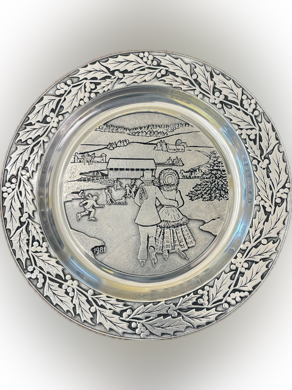 Collector Christmas plate